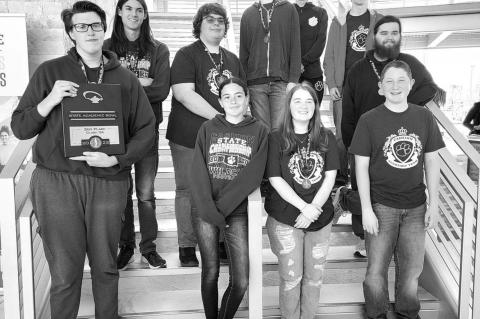 Cashion academic team 3rd; Collier earns academic bowl All-State honor