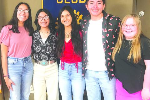 Rotary Club hosts 5 KHS seniors