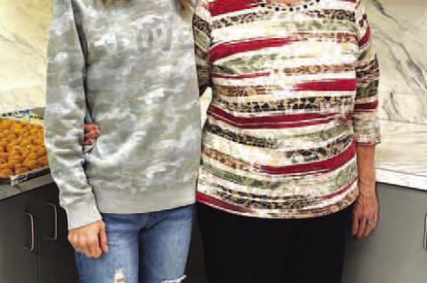 COOKING FOR A CAUSE - Terra Richards and Kay Drew are the lone full-time employees of Kingfisher Meals on Wheels, which serves hot, noon meals to the area’s elderly and homebound residents. [Photo provided]