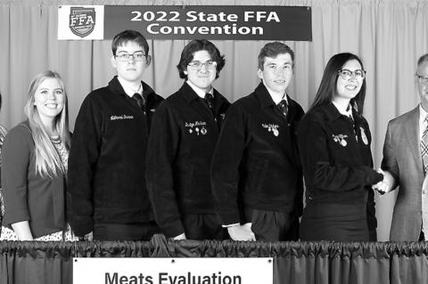 	Kingfisher FFA has 3 CDE state champion teams 