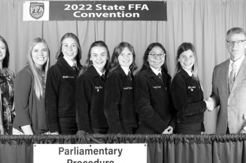 	Kingfisher FFA has 3 CDE state champion teams 