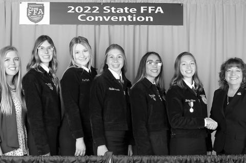	Kingfisher FFA has 3 CDE state champion teams 