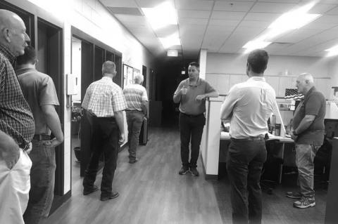 Lions Club members take tour of new justice center