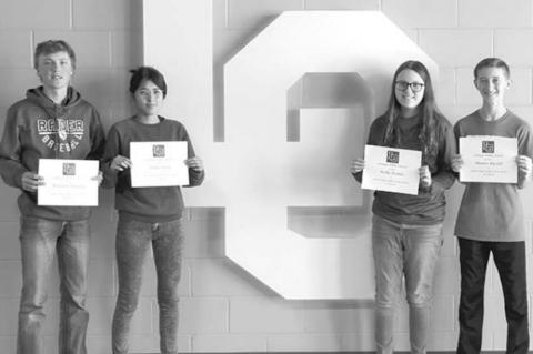 Lomega Students of the Month