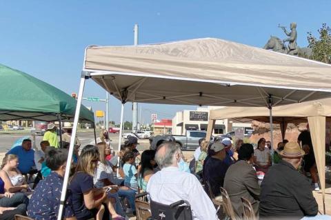 Ceremony Honors Lame Bull