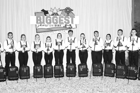 The showmen pictured