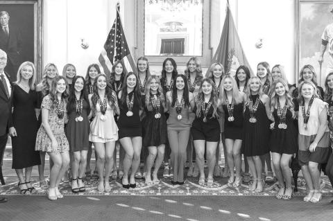 Jech, Crosswhite recognize Cashion cheer’s historic year