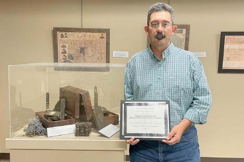 Museum display wins state recognition