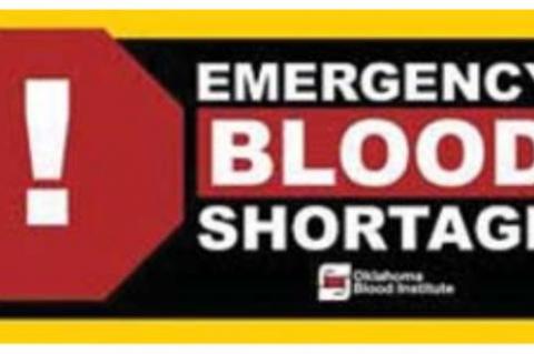 Local drives planned as blood supplies remain low