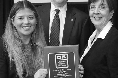 McAdam receives top OHA student award 