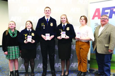 Students shine at AFR district speech contest
