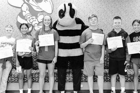 Kingfisher Junior High names August Students of the Month