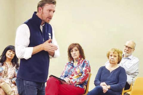 Walters hits on variety of topics with county Republicans group