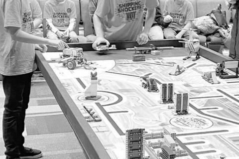 KMS robotics teams take part in first competition, ready for more