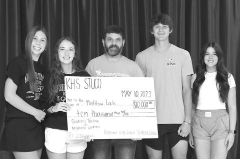 STUCO Sting Week benefits KUE Teacher