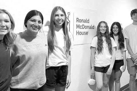 KHS STUCO donates pull tabs to RMH