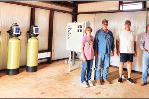 Filtration plant nearly complete in Loyal