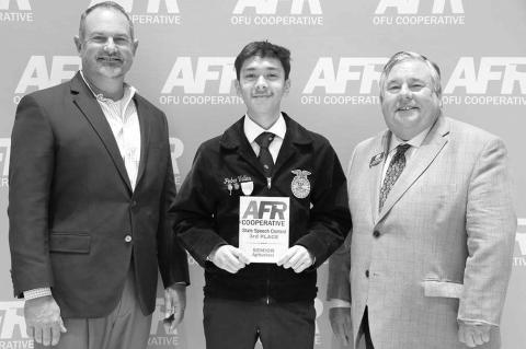 Ott 1st at AFR state speech
