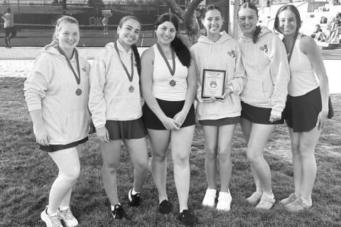 KHS girls tennis 2nd at Hub City