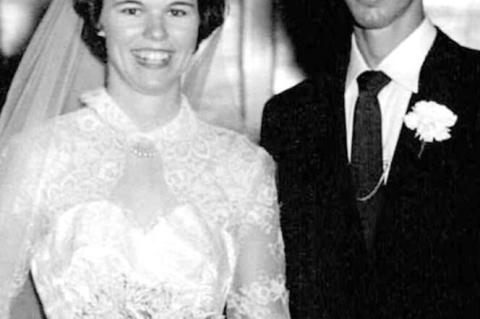 John and Gladys Hopkins in 1954...and 2024