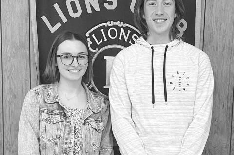 Seniors Sinclair, Baartman are November Junior Lions