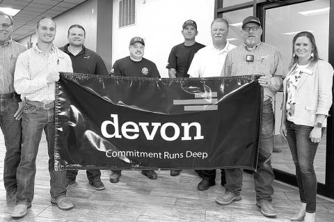 Devon Energy donates to 4 local fire departments