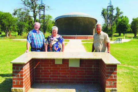 Bandshell moves another step closer to completion