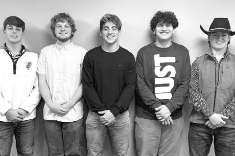 Kingfisher Rotary Club hosts 5 KHS seniors