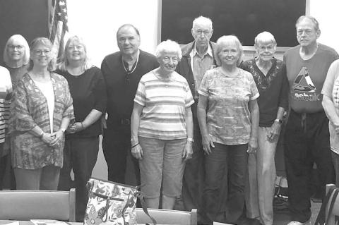 Local retired educators learn from insurance rep