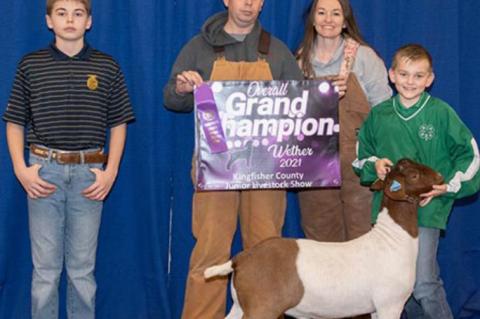 COUNTY SPRING STOCK SHOW RESULTS