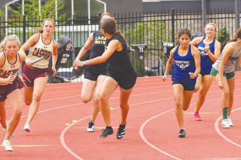 Cashion girls finish 6th at state track
