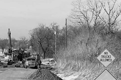 Lengthy train stop compounds limited access to Bowman