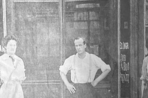Pictured above is the staff of the Kingfisher Star and Free Press taken in front of the current Kingfisher Times and Free Press building in the early 1900’s. This is a weekly feature, which brings back the history of our community and area as chronicled