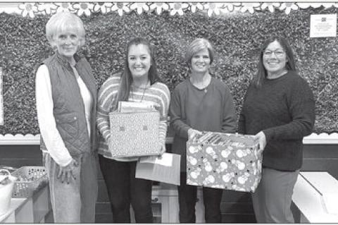 Local DKG chapter donates more than 150 books to OES teachers