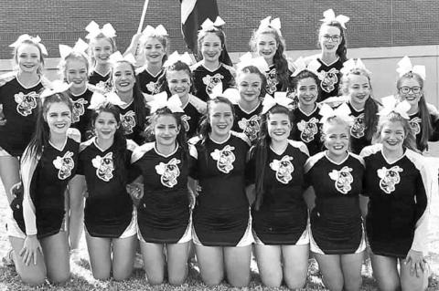 KHS cheer 4th at Game Day state