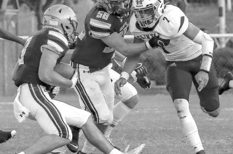 Clinton overpowers Jackets, 21-10