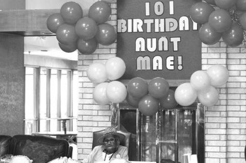 ‘Aunt’ Mae Hartfield turns 101