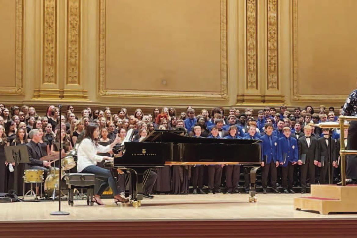 KHS choir members perform at Carnegie Hall