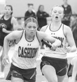 Athletes race opponents, meet races Mother Nature