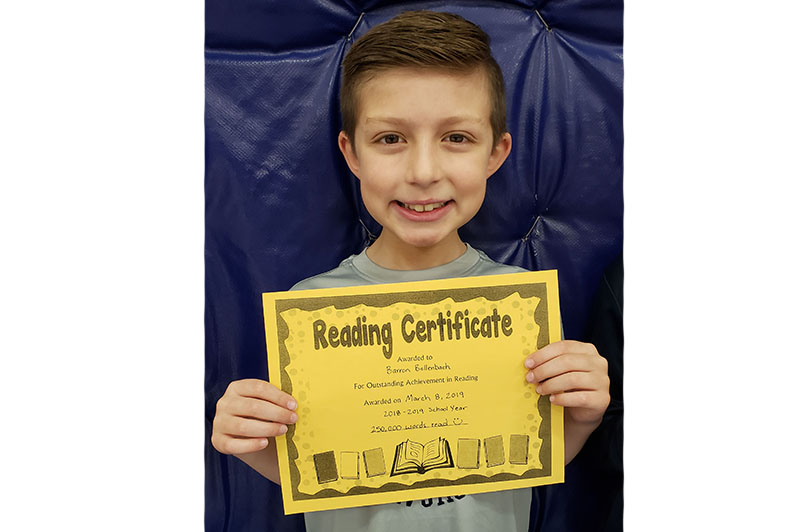 GILMOUR READING AWARDS Kingfisher Times & Free Press