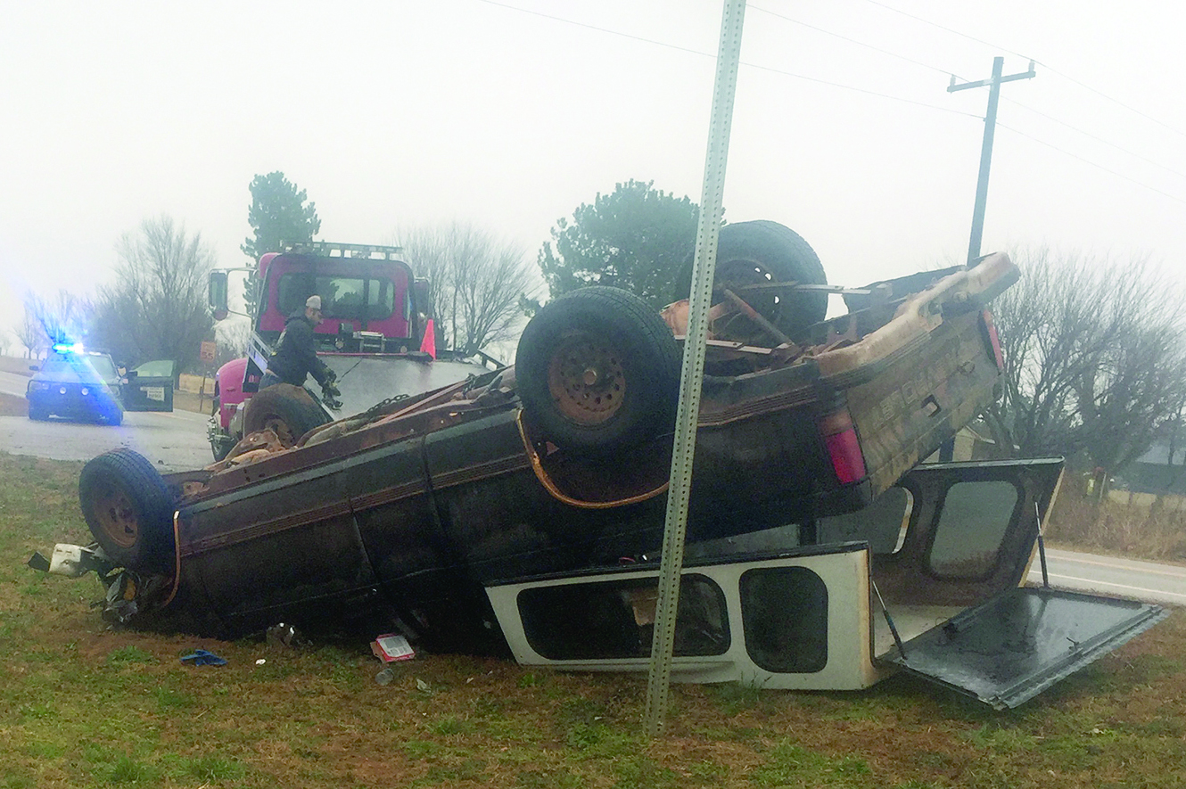 ROLLOVER ACCIDENT Kingfisher Times & Free Press