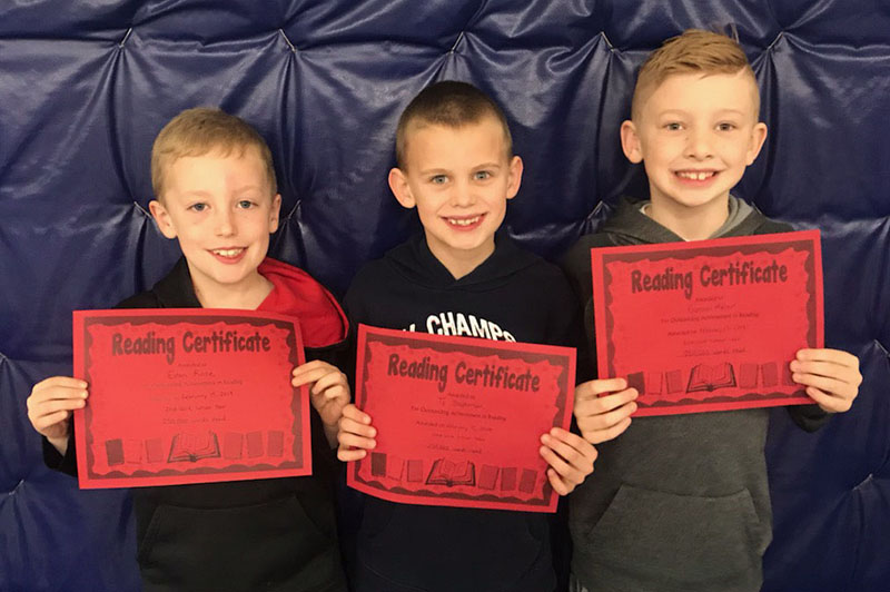 GILMOUR READING AWARDS Kingfisher Times & Free Press