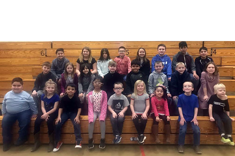 Hennessey Elementary School recognizes Students of the Week