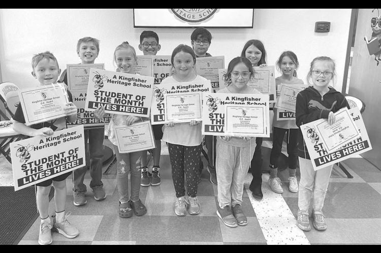 Heritage School names Students of the Month