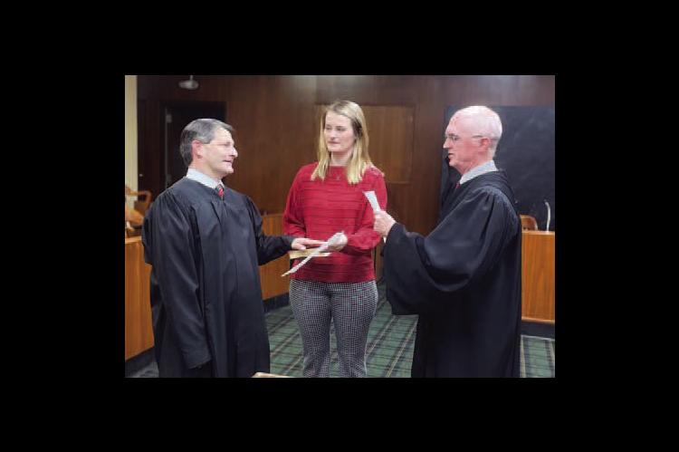 Swearing in on the good book