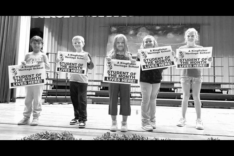 Heritage Elementary Students of the Month