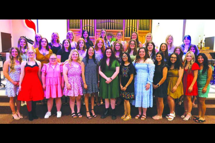 Plainview HCE Hosts Kingfisher High School Seniors for Annual Tea 