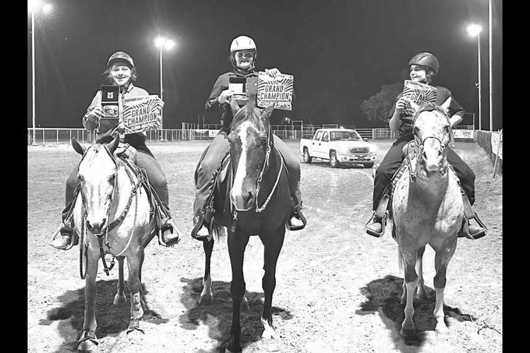 From left: Kiaser Stout, Dylan Stout and Hudson Mayes