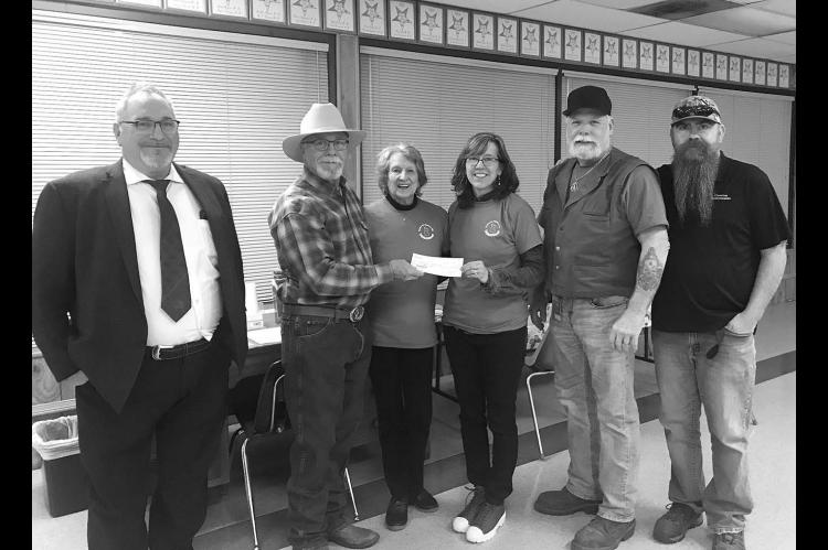 Masons donate to Socks for Seniors, honor Smith