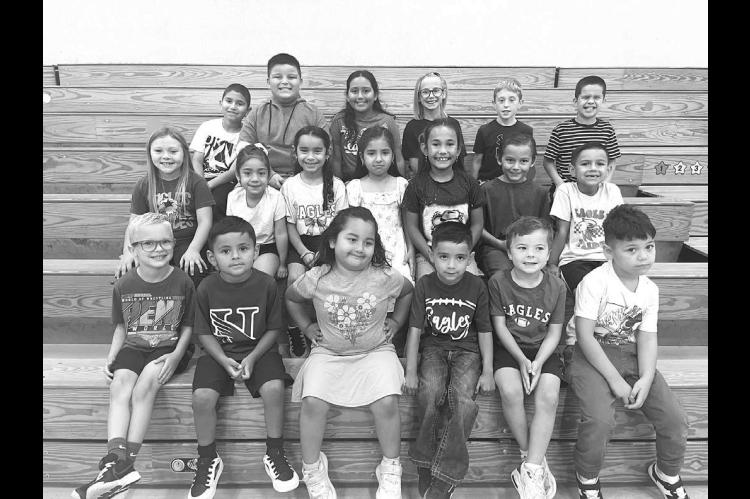 Hennessey Elementary announced its Eagles of the Week for the week ending Oct. 4. Earning the honor were pre-kindergarten students Osbaldo Valles, Fabian Robles and Natalie Hernandez; kindergarten students Samuel Steward, Alek Guerrero and Luke Emerson; fi rst graders Elliana Marquez, Lorenzo Meza, Jeremiah Willis and Abby McCall; second graders Sofi a Ramirez, Aylin Blanco and Evelyn Garcia; third graders Hallie Martin, Rhet Cooper and Alex Garcia; and fourth graders Oscar Gaona-Estrada, Kevin Reyes, Mia G